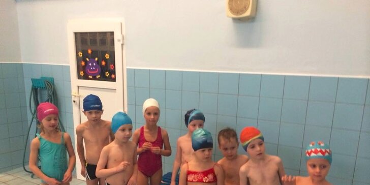 Plavání dětí od 3 do 10 let v Prostějově - 1 zkušební lekce