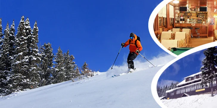 Horský hotel s polopenzí v Krkonoších ve středisku Dolní Mísečky