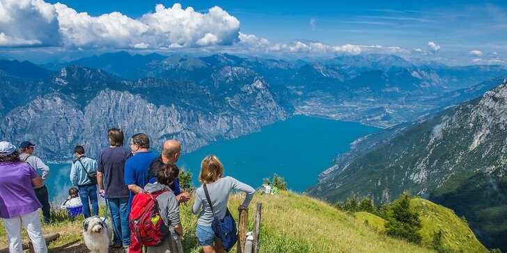 Léto plné zážitků u jezera Lago di Garda včetně polopenze na 6 či 8 dní