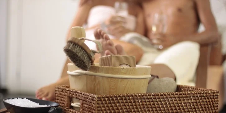 Privátní wellness relaxace pro 2 osoby na 110 minut