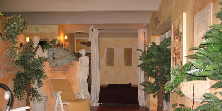 Wellness relax v antickém stylu až pro 4 osoby