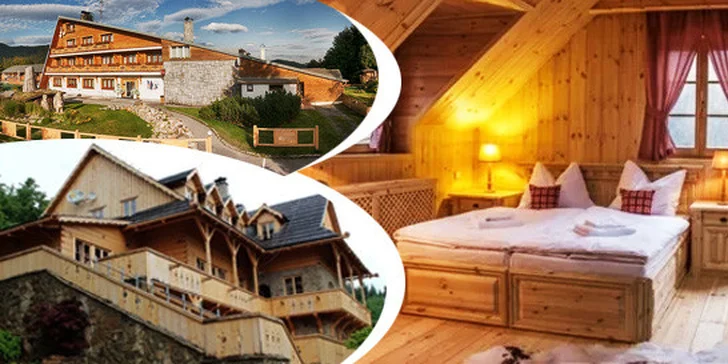 Užijte si ve dvou wellness i lyžování v Beskydech Wellness hotel Bahenec - Depandence Hlušec