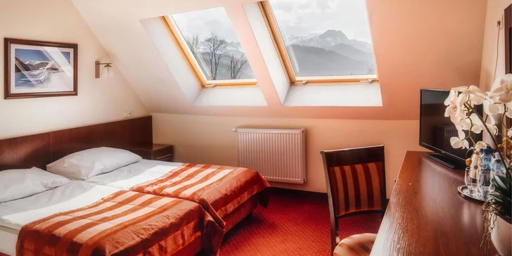 Přivítá vás 3* hotel Tatra. 