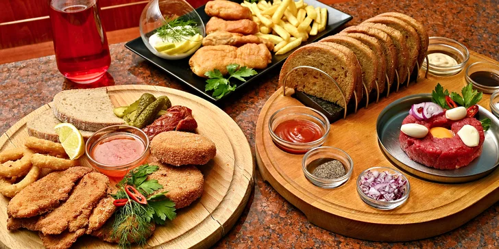 Otevřené vouchery na cokoli v hodnotě 350-1000 Kč do rodinné restaurace na Žižkově