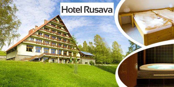 Valentýnská noc nebo víkend pro DVA v hotelu Rusava***
