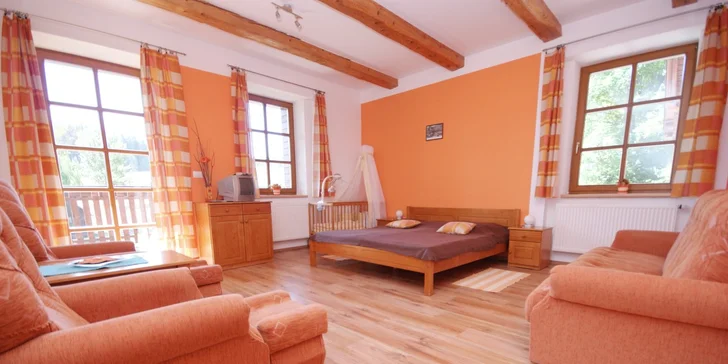 Wellness pobyt na Šumavě s polopenzí pro dva