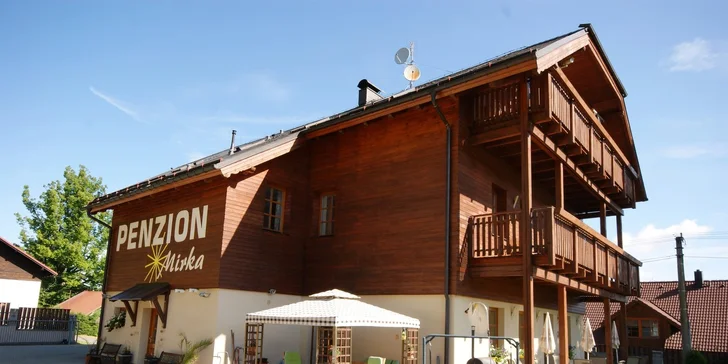 Wellness pobyt na Šumavě s polopenzí pro dva