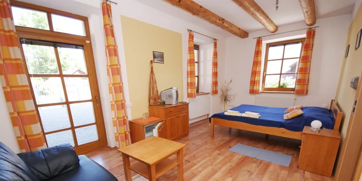Wellness pobyt na Šumavě s polopenzí pro dva
