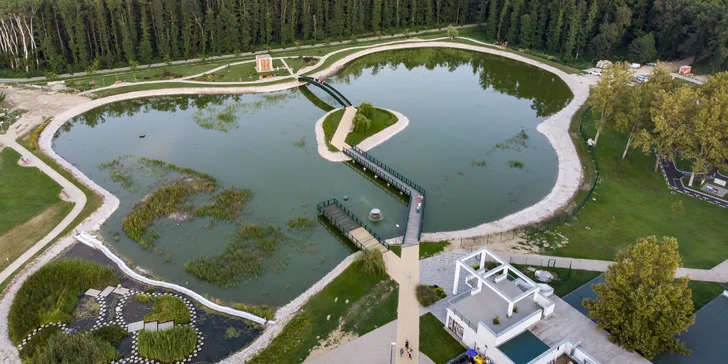 V okolí si prohlédněte také termální jezero v centru města Zalakaros (cca 950 m).