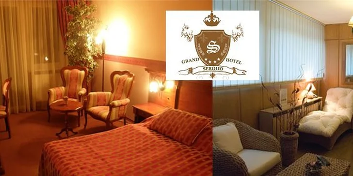 5900 Kč za blahodárný wellness pobyt na 4 dny pro DVA v Grand Hotel Sergijo **** v slovenských Piešťanech! Přijeďte se zregenerovat do nejlepších slovenských lázní se slevou 44%!