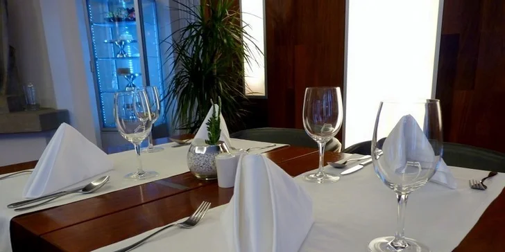 4chodové romantické menu pro dva pod Prašnou bránou