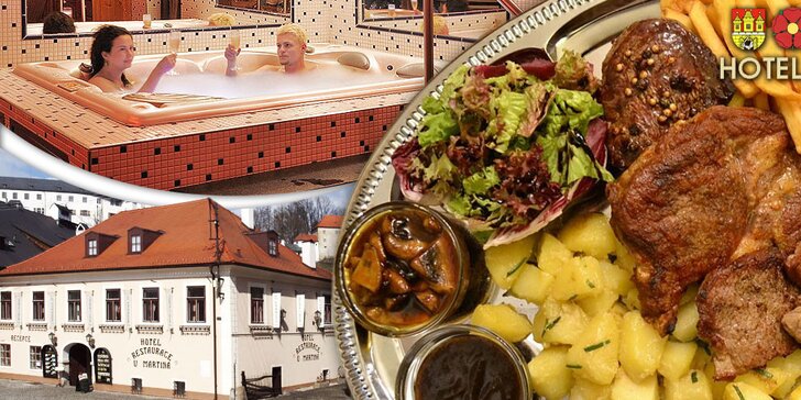 3denní relax v Jižních Čechách s výborným jídlem