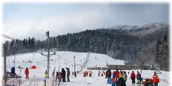 Celodenní skipass do ski areálu Opálená