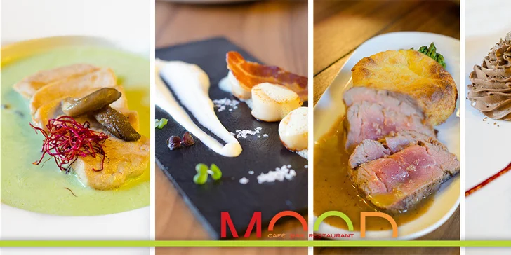 Valentýnské menu pro dva v restauraci MOOD