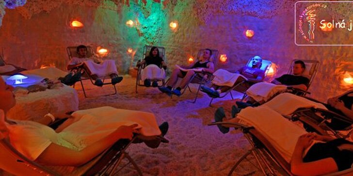 99 Kč za DVA vstupy do solné jeskyně. Blahodárné účinky a dokonalá relaxace s 58% slevou!