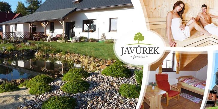Relax ve Žďárských vrších s masáží i saunou