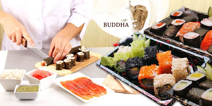 Kurz sushi a japonské kuchyně v Café Buddha