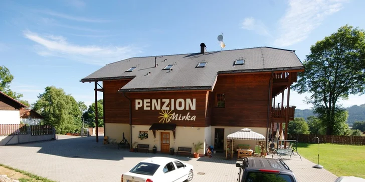 Wellness pobyt na Šumavě s polopenzí pro dva