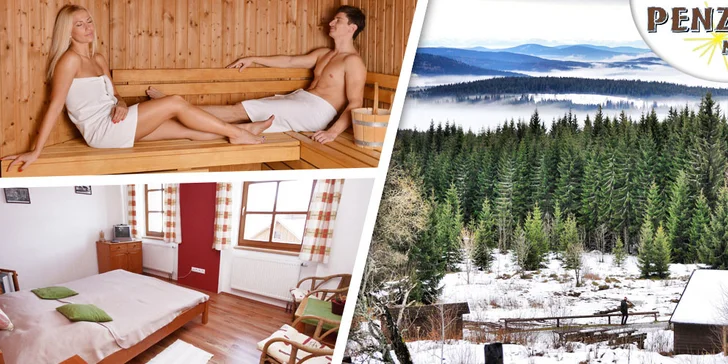 Wellness pobyt na Šumavě s polopenzí pro dva