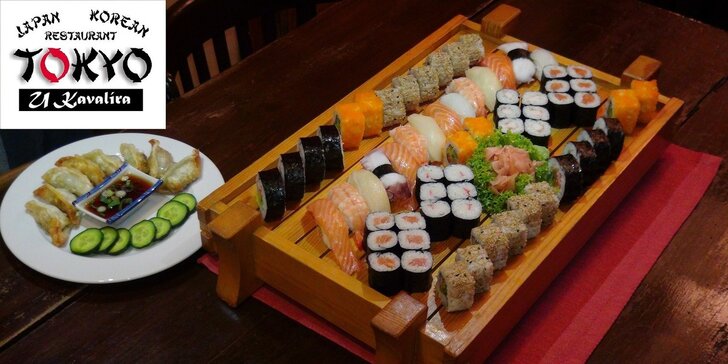 Chutné a čerstvé sushi sety v restauraci Tokyo