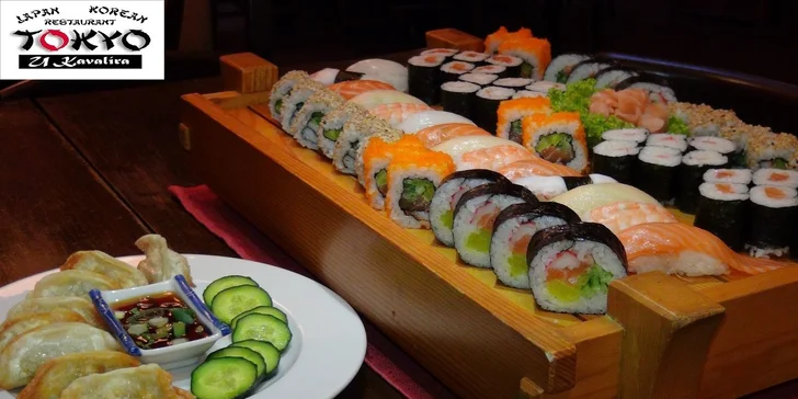 Chutné a čerstvé sushi sety v restauraci Tokyo