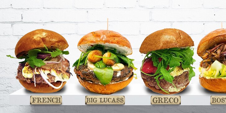 Dvě šťavnatá burger menu v Tom’s Burger