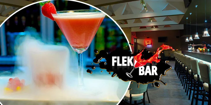 Dva molekulární drinky dle vlastního výběru nebo maxi kýbl pro partu