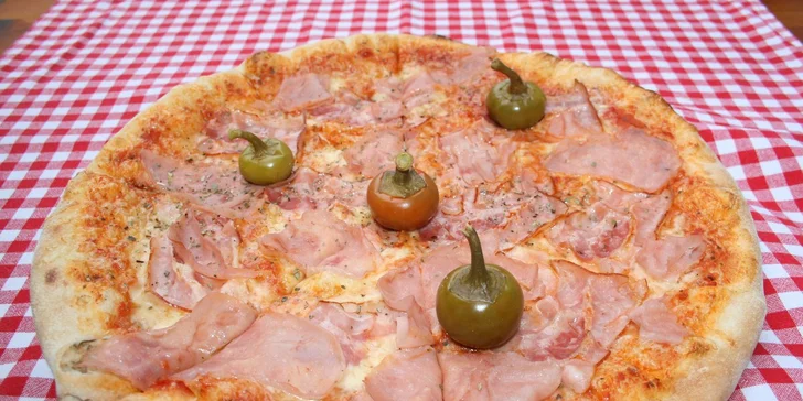 2× pizza nebo 2× těstoviny i s rozvozem v pizzerii Roma Uno (otevřeno nonstop!)