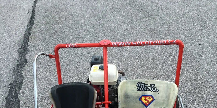 K dispozici je i dvoukára pro rodiče s dětmi do 10 let.