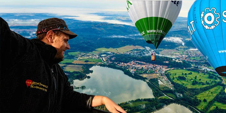 Nezapomenutelný let balonem pro jednoho či dva