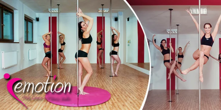 Svůdná akrobacie na tyči - vyzkoušejte Pole Dance
