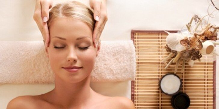 Kosmetické ošetření s mikrodermabrazí včetně masáže v délce 80 minut