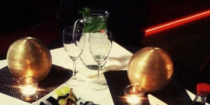Menu plné čerstvých asijských dobrot v Sushi Taboo