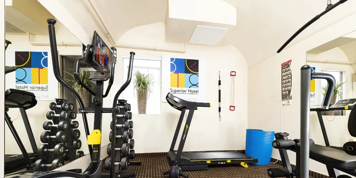 Pre milovníkov aktívneho odpočinku je tu fitness centrum.