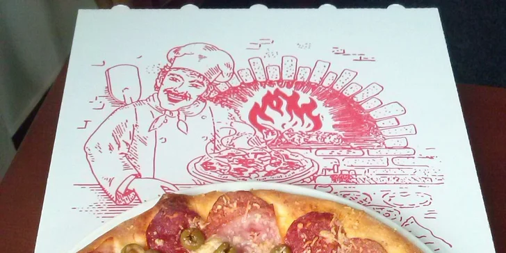2x americká pizza dle vašeho výběru až k vám domů