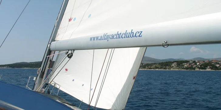 Týden na jachtě na Jadranu s možností kapitánských zkoušek