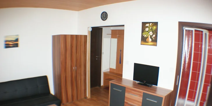 Zimní dovolená v apartmánech u Lipna