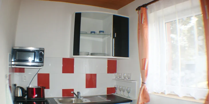 Zimní dovolená v apartmánech u Lipna