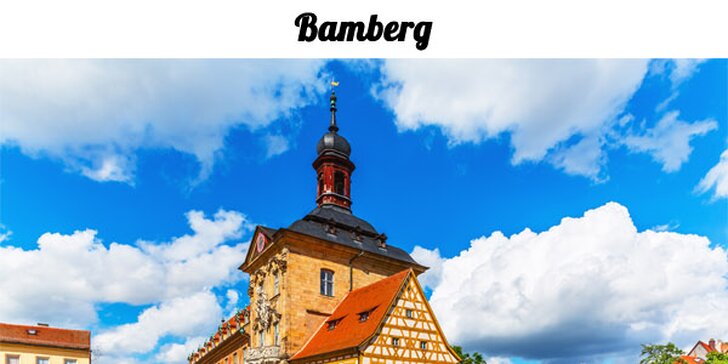 Krásy Bavorska - Bamberg, Bayreuth a zámek Eremitage