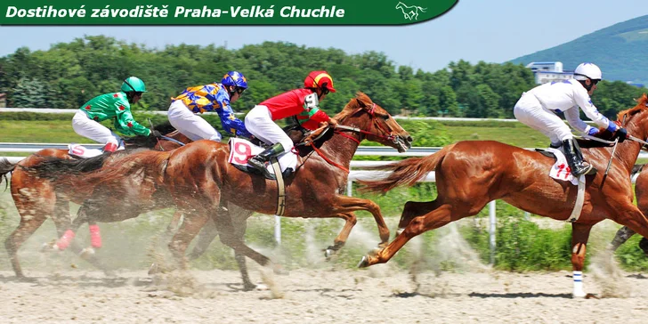 2 vstupenky na libovolný dostih v pražské Chuchli