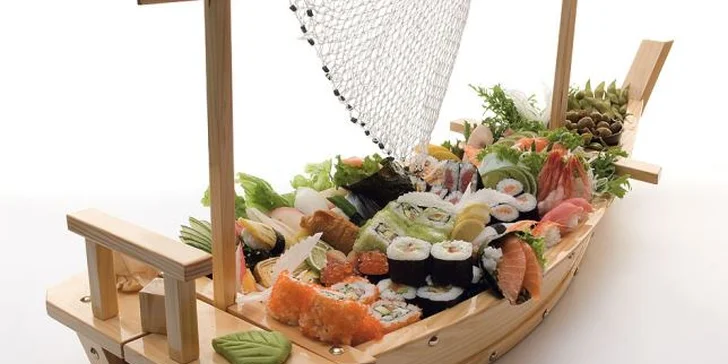 Sushi pro dva v Sushi Point Black Label Ostrava