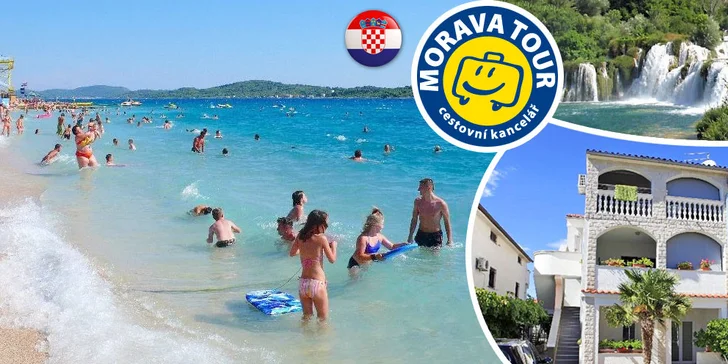 8denní pohoda v Chorvatsku - letovisko Vodice