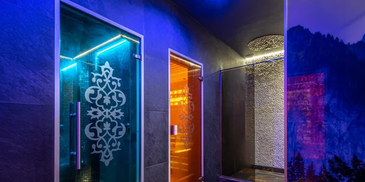 Parádny oddych zažijete vo Wellness a SPA centre, kde máte neobmedzený vstup.