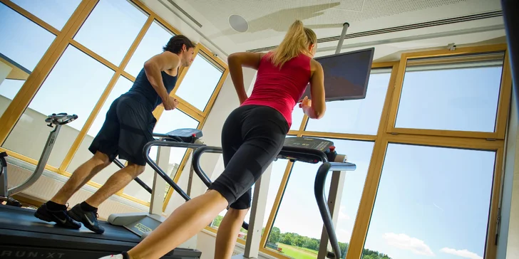 Môžete využiť aj fitness.