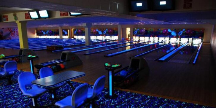 Hodina super bowlingové zábavy až pro 8 osob