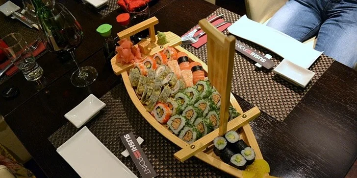 Sushi pro dva v Sushi Point Black Label Ostrava