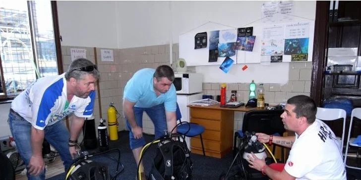 Zážitkové potápění s instruktorem na volné vodě