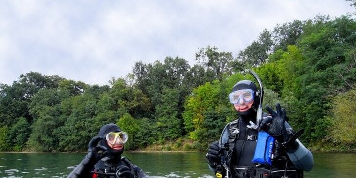 Zážitkové potápění s instruktorem na volné vodě