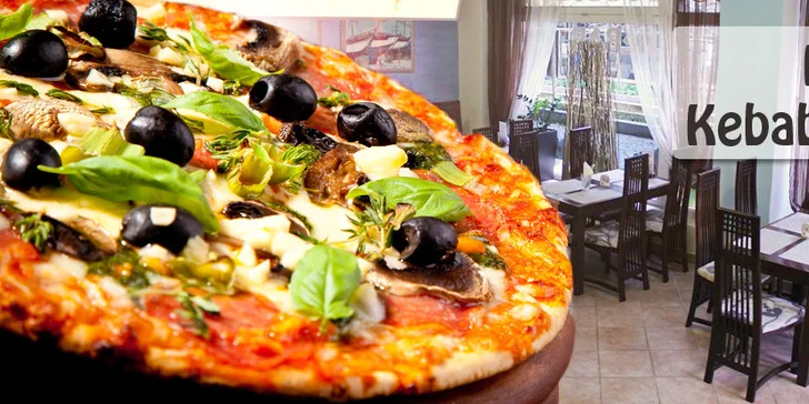 Vynikající pizza dle vlastního výběru