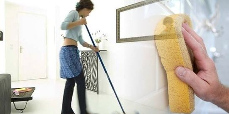 Profesionální kompletní úklid, mytí oken či žehlení v délce 3 hodin